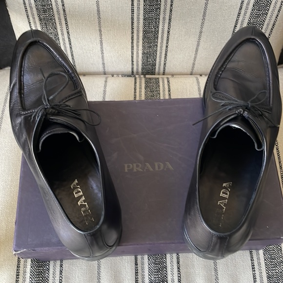 PRADA Lux Calf Lace Up size 11 - Picture 3 of 9